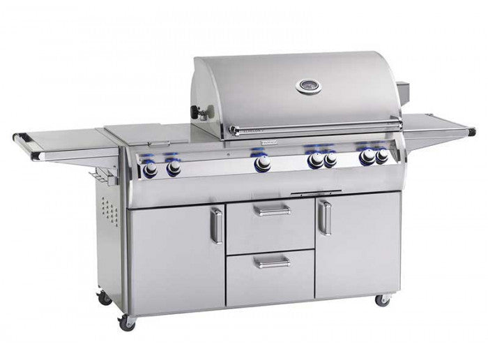 Firemagic E790s Portable Grill With Analog Thermometer and Double Side Burner