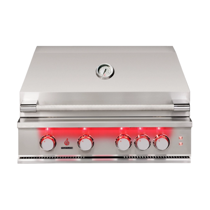 Trueflame 32" 4 Burner Premium Gas Grill Built-In