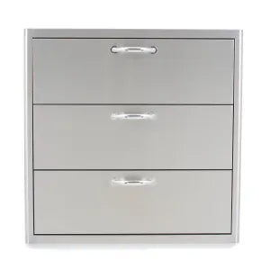 Blaze 30 Inch Triple Access Drawer