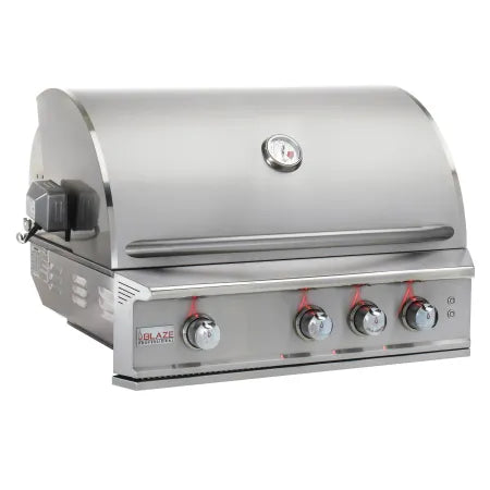 Blaze Professional LUX 34-Inch 3 Burner Built-In Gas Grill With Rear Infrared Burner