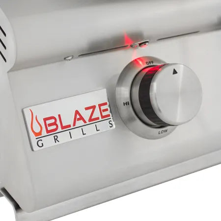 Blaze 40 Inch 5-Burner LTE Gas Grill with Rear Burner and Built-in Lighting System