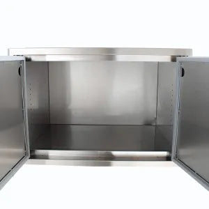 Blaze Stainless Steel Enclosed Dry Storage Cabinet with Shelf